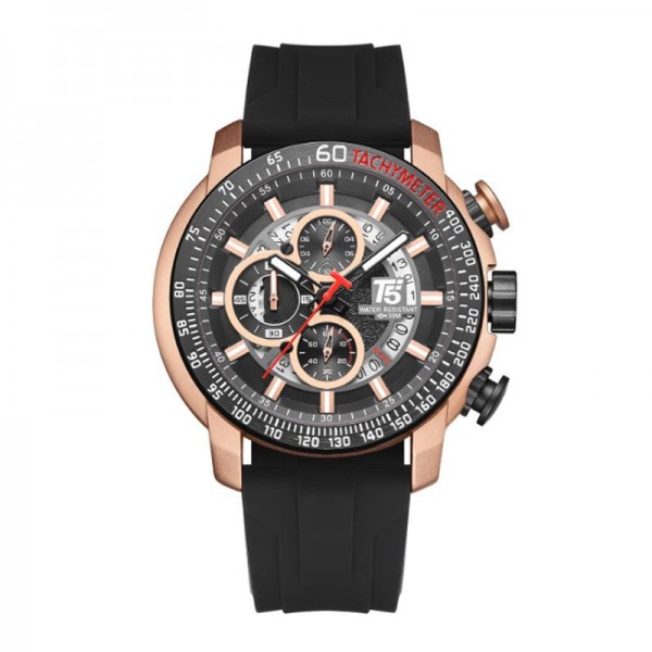 T5 H3921G Rosegold Black Rubber MCRBRBA